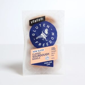 Gluten Freedom <br> Classic Sourdough Bagels <br> Now Sliced