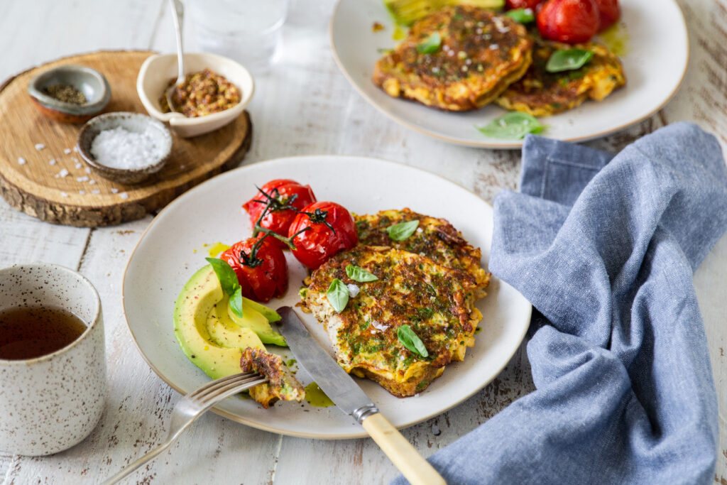 Savoury French Toast with Parmesan & Fresh Herbs -