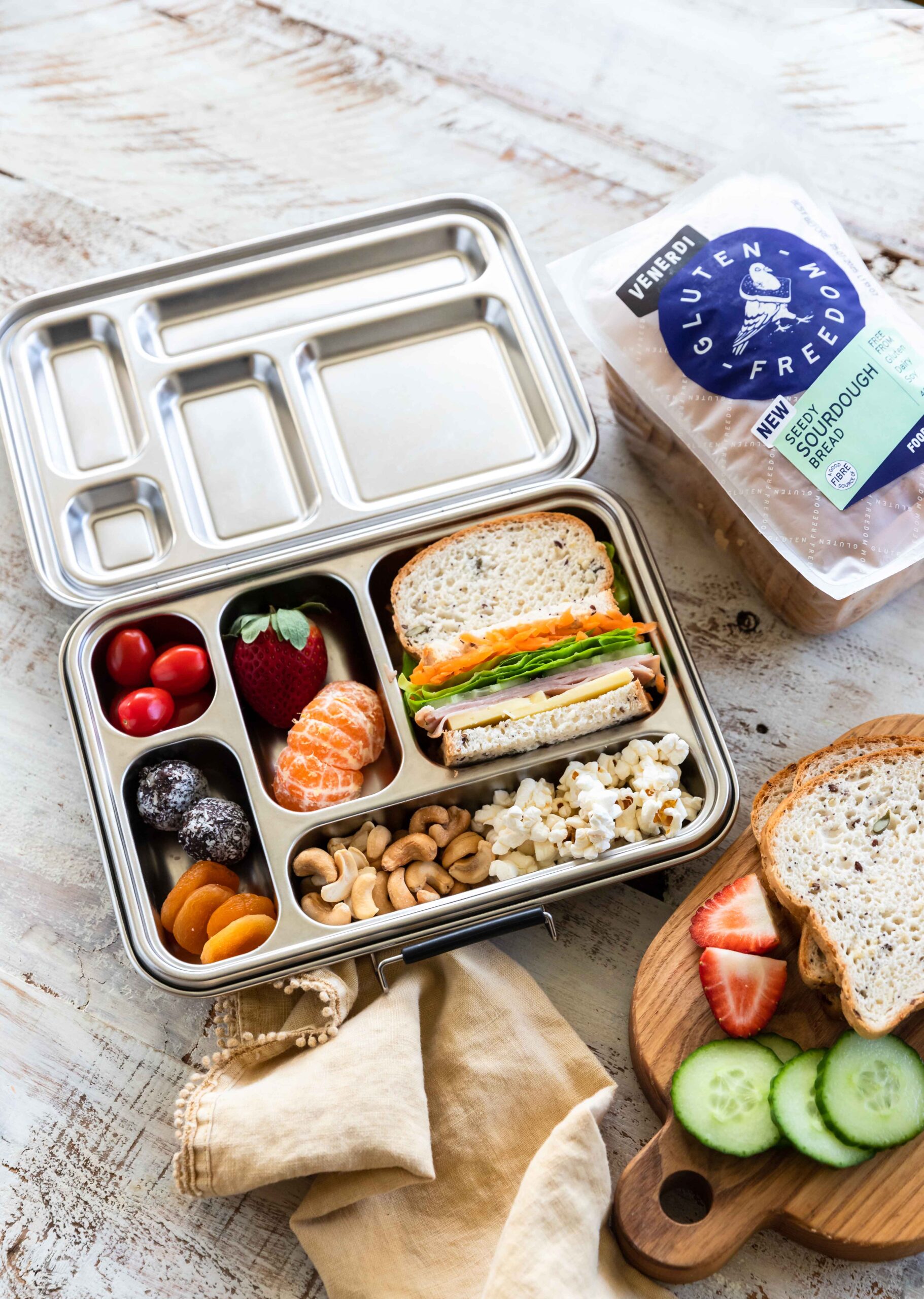 Gluten Freedom <br> Seedy Sourdough Bread